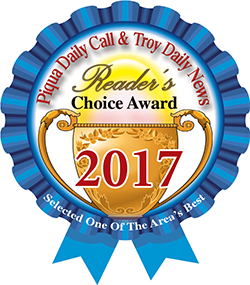 Piqua Daily Call and Troy Daily News Readers Choice Award 2017